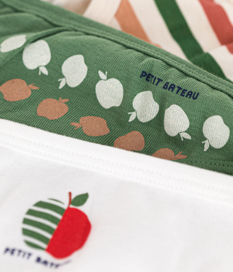 Lot de 3 culottes en coton enfant variante 2