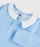 Body camicia con collo bebè maschio blu JASMIN