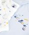 Lot de 2 bodies manches longues en coton. multicolore