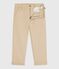 Pantaloni in cotone bambino beige SANDER