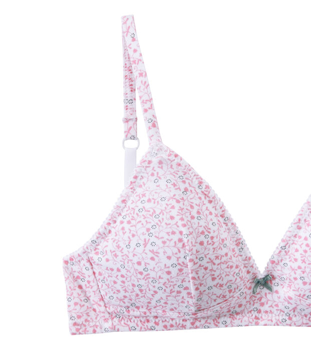 Reggiseno imbottito bianco/multicolore