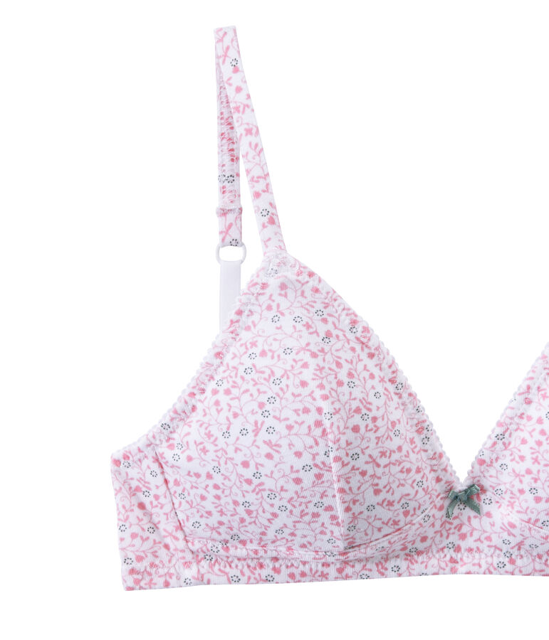 Reggiseno imbottito bianco/multicolore
