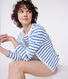 Cardigan in cotone tinta unita donna