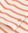 Marinière abbottonata in cotone Donna rosa AVALANCHE/bianco SIENNA