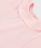 Body a manica corta e con colletto rosa MINOIS