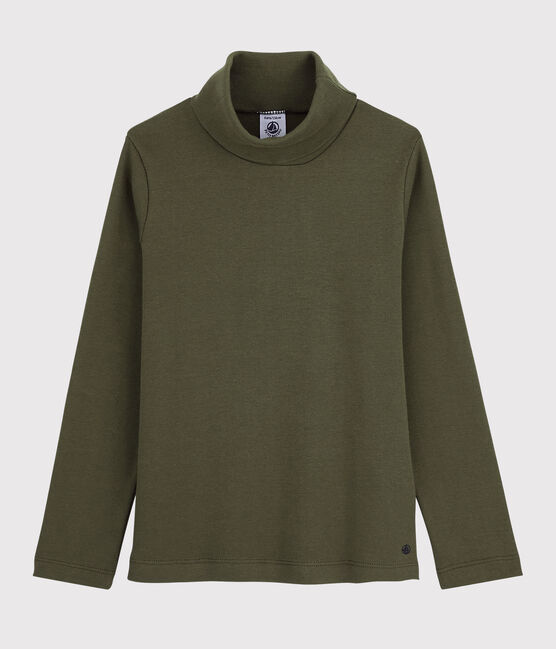 Sottogiacca in cotone bambina/bambino verde MILITARY