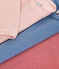 Set di 3 body a maniche lunghe in cotone neonato variante 1