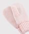 Muffole bambina rosa MINOIS/ ARGENT