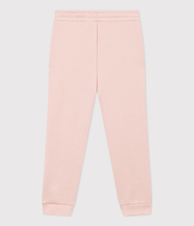 Pantaloni da jogging in molleton bambina rosa