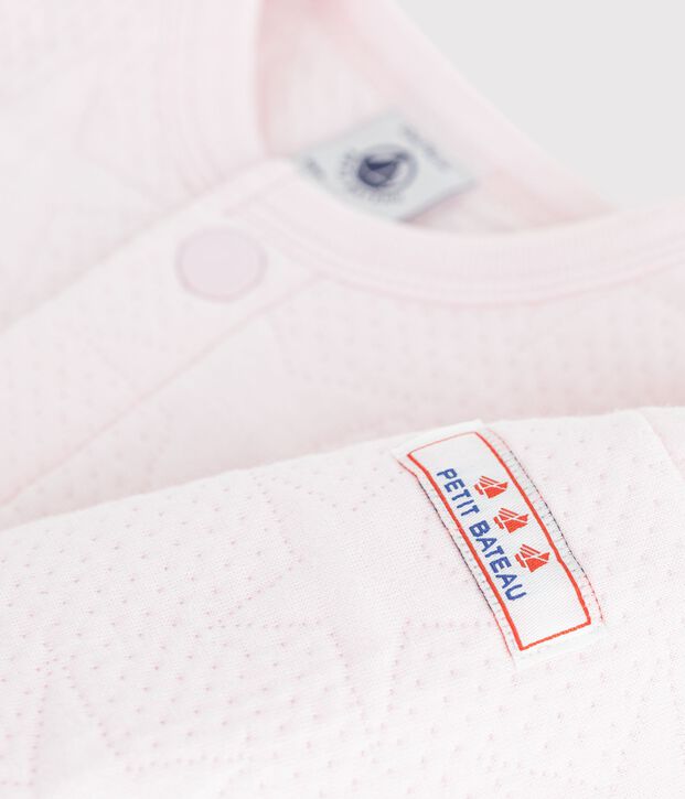 Cardigan in cotone spesso con motivo a stelle neonata BARELY