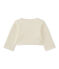 Cardigan rigato per bebé femmina bianco MARSHMALLOW/giallo DORE