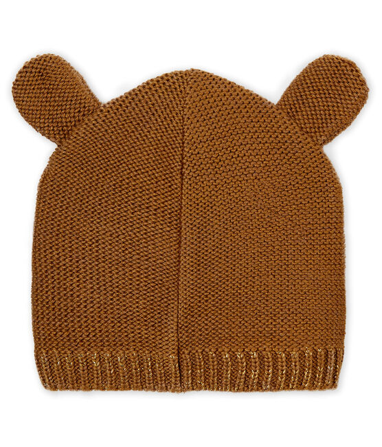 Cappello per bebé femmina marrone BRINDILLE/giallo DORE
