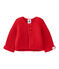 Cardigan bebé unisex rosso TERKUIT