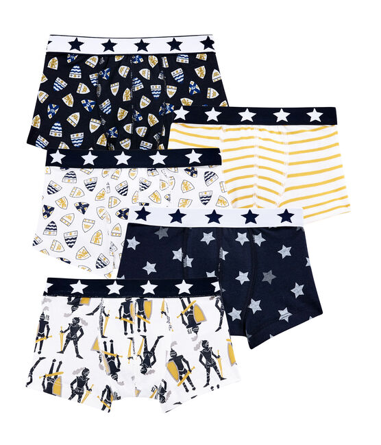 Lotto di 5 boxers per bambino variante 1