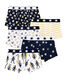 Lotto di 5 boxers per bambino