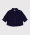 Camicia in velluto tinta unita neonato. SOIR
