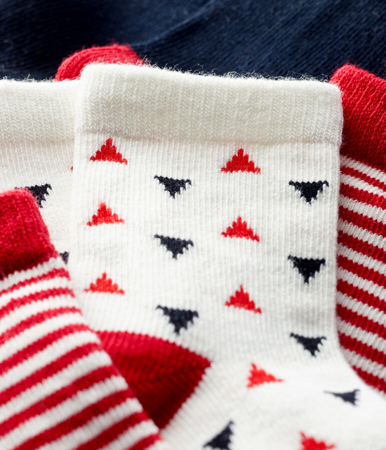 Confezione da 3 paia di calzini beb&egrave; variante 2