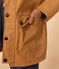Cerata iconica in tessuto riciclato e cotone biologico beige TOURONE