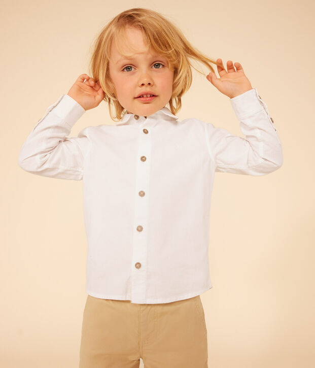 Camicia bambino bianco