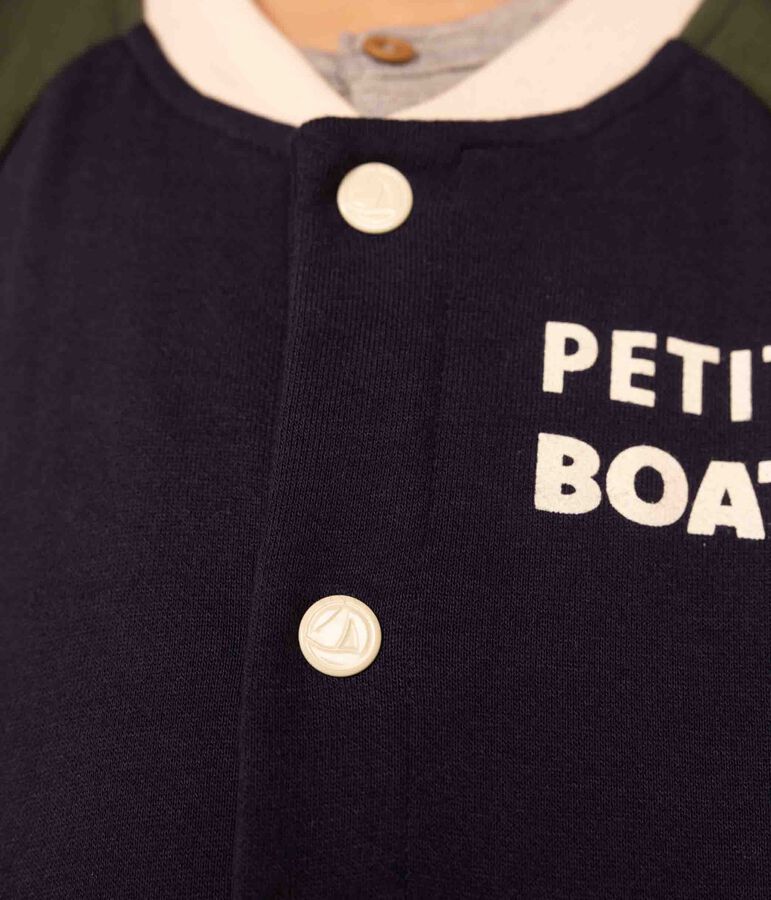 Teddy in molleton bambino blu/multicolore