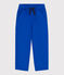 Pantaloni in cotone bambino blu SURF