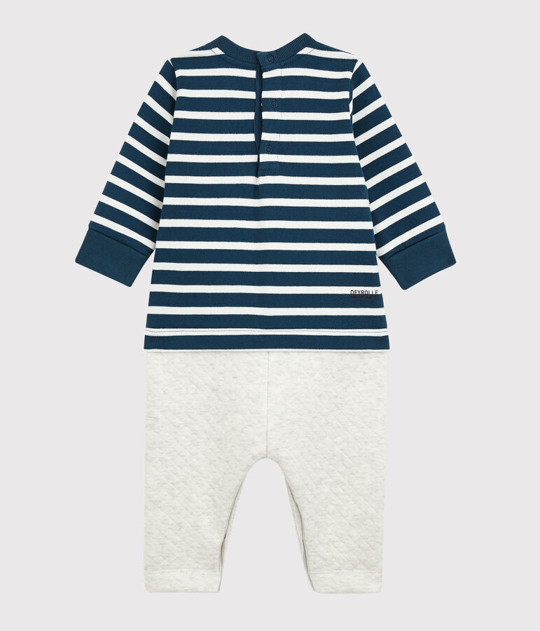 Tutina lunga Petit Bateau x Deyrolle blu/multicolore