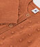 Cardigan in lana bambina marrone ECUREUIL