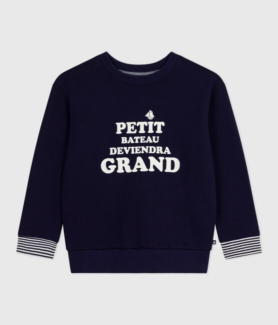 Felpa in cotone stampato bambino SOIR