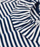 Blusa a maniche corte bebè in jersey fiammato a righe blu MEDIEVAL/bianco MARSHMALLOW