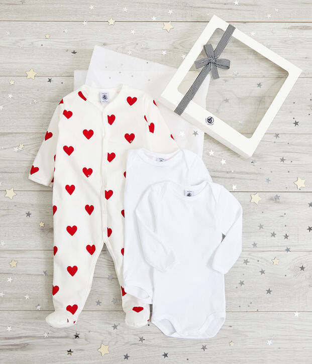 Confezione regalo neonato multicolore