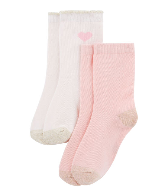 Confezione da 2 paia di calzini bambina variante 1