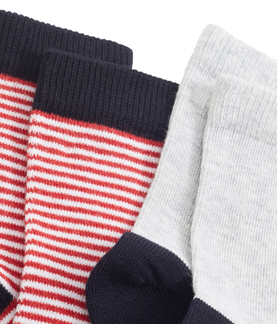 Confezione da 2 paia di calzini bambino unisex variante 4