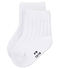 Calzini a costine bebè unisex bianco ECUME