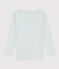 T-shirt a maniche lunghe in cotone blu AGLA