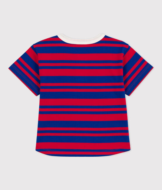 T-shirt a righe in cotone bambina PERSE/ PEPS
