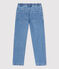 Pantalone regular bambino in denim chiaro blu DENIM BLEU