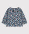 Blusa a manica lunga bebè in garza di cotone stampato ROVER/ MULTICO
