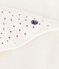 Asciugamano quadrato da bagno in cotone neonato bianco MARSHMALLOW/rosso TERKUIT