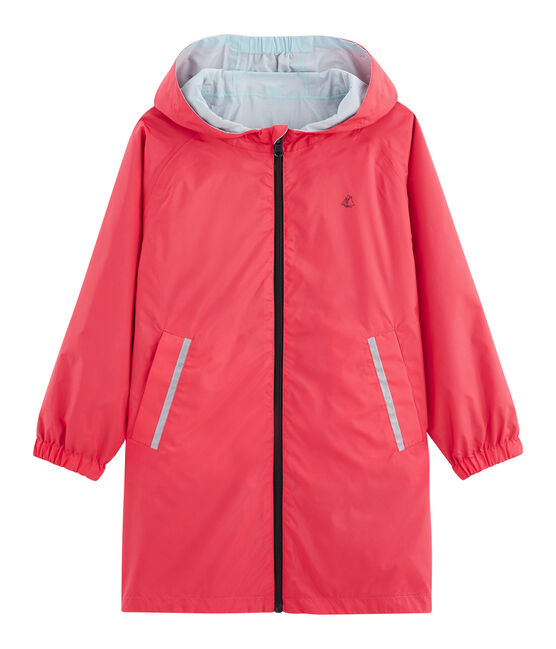 Giacchetta reversibile bambino unisex rosa GROSEILLER/blu CRYSTAL