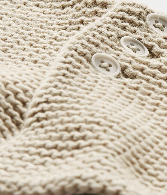 Cardigan bebé unisex grigio Montelimar Chine