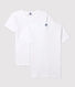 Confezione da 2 t-shirt manica corta bianche ragazzo