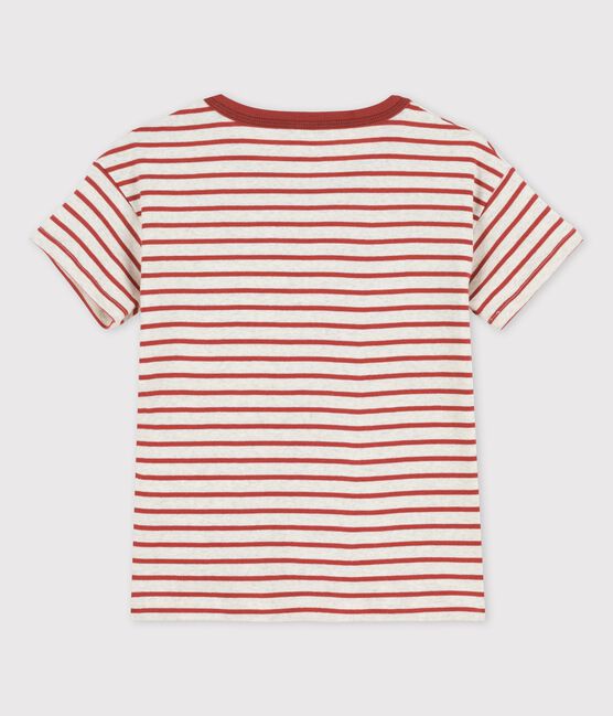 T-shirt  maniche corte in cotone bambino beige MONTELIMAR/ OMBRIE