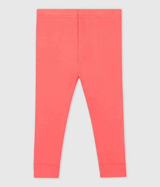 Leggins in cotone bebè. arancione PEACHY
