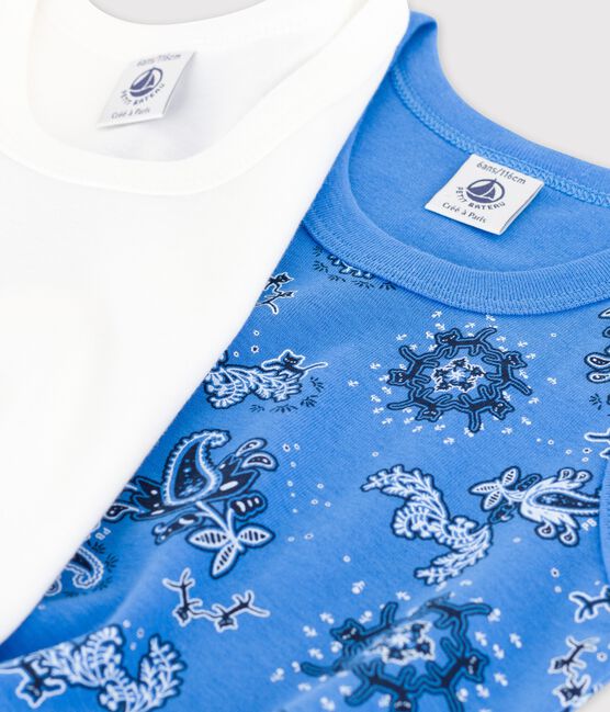 Confezione da 2 canottiere bandana bambino in cotone biologico variante 1