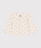 Cardigan bebè in tubique fantasia stella beige AVALANCHE/ ARGENT