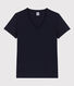 T-shirt LE DROIT in cotone con scollo a V Donna