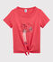T-shirt a maniche corte in cotone bambina GROSEILLER