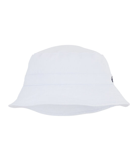Cappello da pescatore bambino unisex bianco MARSHMALLOW