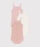 Set di 3 body con spalline a fiori bebè in cotone variante 1