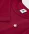 T-shirt a maniche lunghe in cotone tinta unita bambino AMARANTE